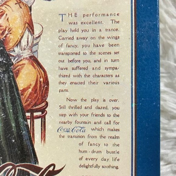 Set of 2 Vintage Coca-Cola 'Realm of Fancy to Reality' + Simplicity Fashion Tins - Picture 12 of 16